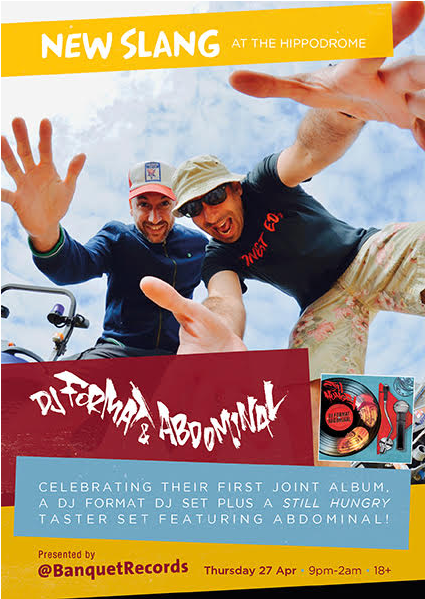 Ns270417tickets - Dj Format & Abdominal Still Hungry Vinyl Record (598x598), Png Download