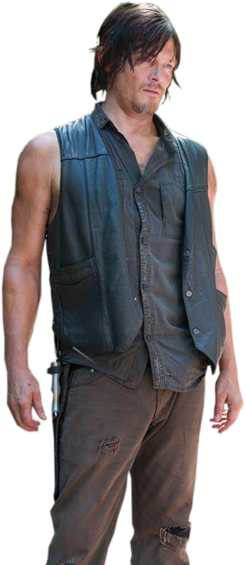 Png Daryl - Daryl Dixon (426x843), Png Download