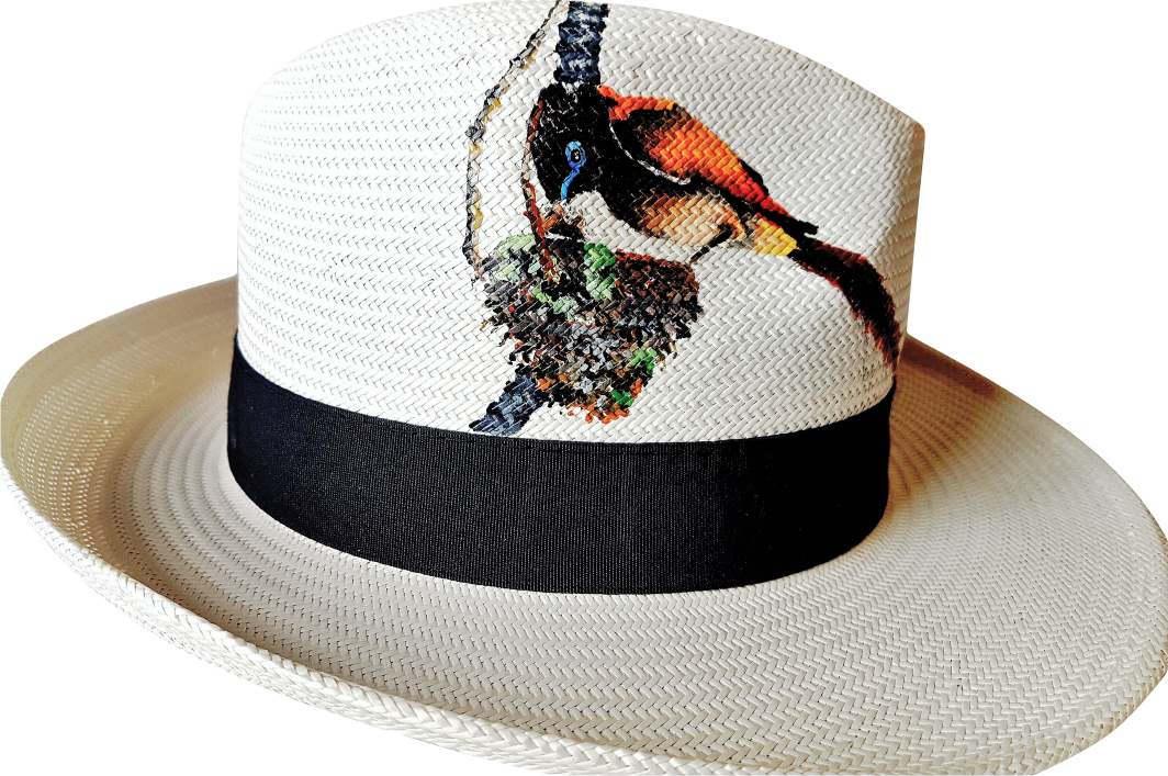 Living In Style / Panama Hat - Pheasant (1064x707), Png Download
