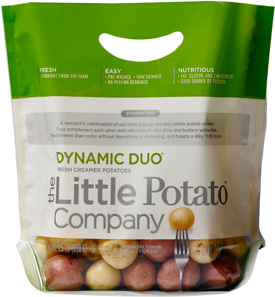 Little Potato Company Dynamic Duo (750x675), Png Download