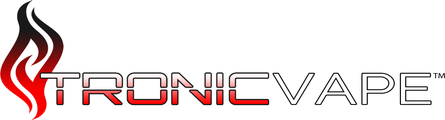 Tronic Vape Logo Transparent Bg - Tronic Vape (2000x569), Png Download