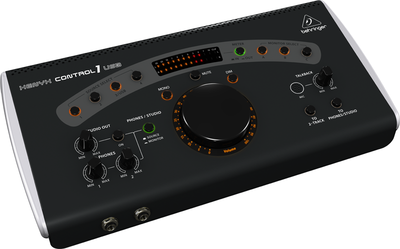 Image - Behringer Xenyx Control1usb Studio Control Center (800x498), Png Download