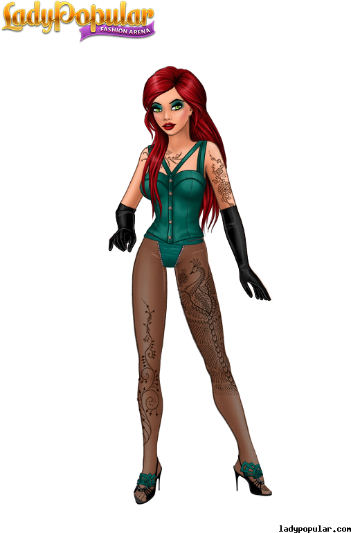 Image - Png Lady Popular Outfits (600x800), Png Download