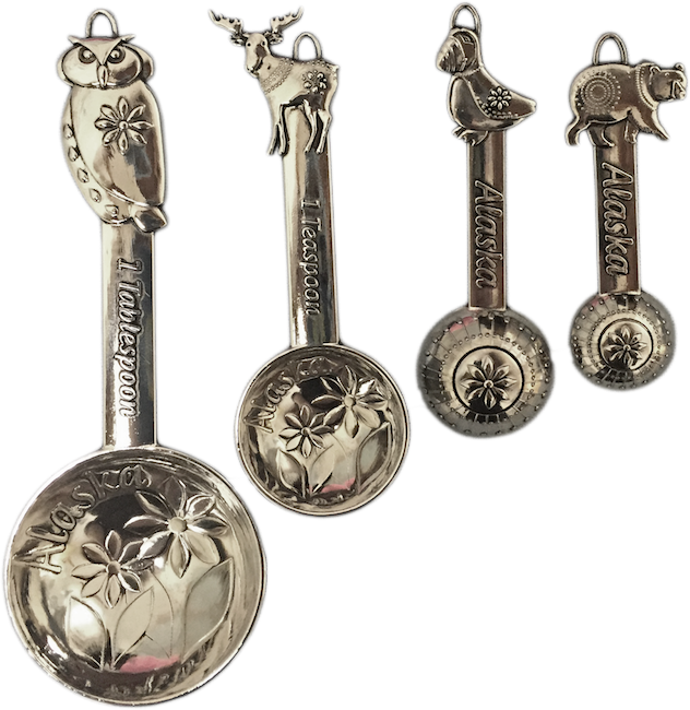 Wildlife Measuring Spoons - Measuring Spoon (632x650), Png Download