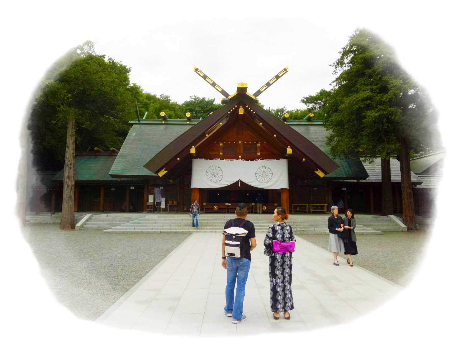 Hokkaido Shrine - Hokkaidō Shrine (1477x1108), Png Download