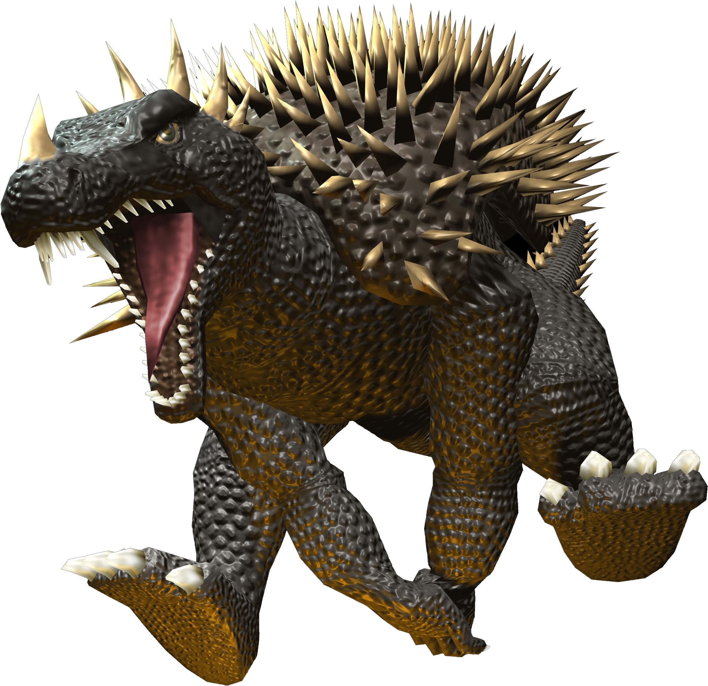 Gdamm - Anguirus - Anguirus Godzilla Destroy All Monsters (2836x2550), Png Download