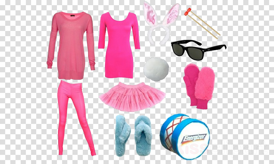 Plus Energizer Bunny Costume Clipart Adult Energizer - Energizer Bunny Kids Costume (900x540), Png Download