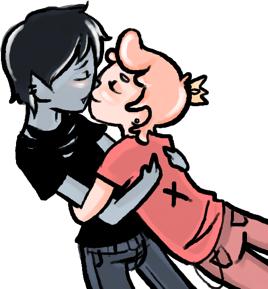 “ Marshall Lee X Prince Gumball By Lockoneyes122 ” - Cartoon (608x660), Png Download