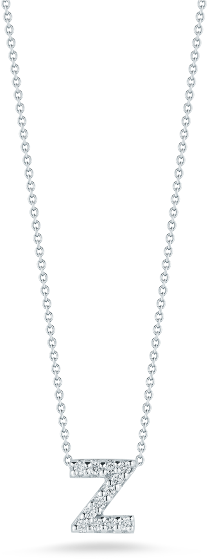 Tiny Treasures Love Letter Z Pendant With Diamonds - Wish Tiffany And Co (1600x1600), Png Download