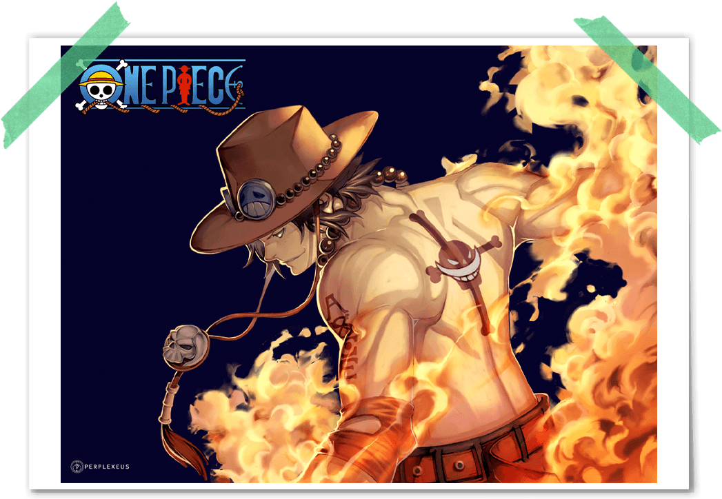 Hiddensupplies.com One Piece Fire Playmat (1080x1080), Png Download