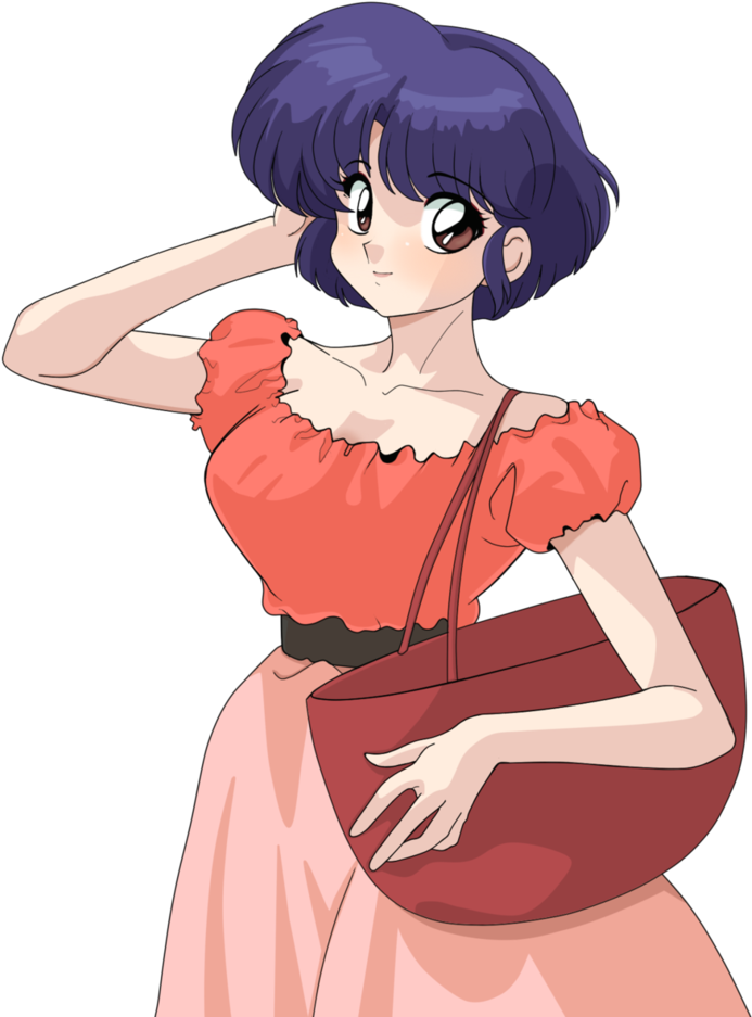 Akane Tendo By Soulfire524 - Vestidos De Akane Tendo (811x984), Png Download