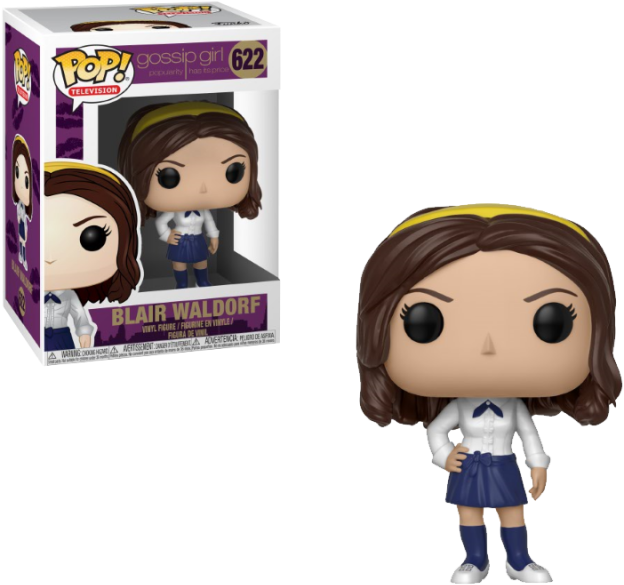 Vinyl Gossip Girl - Blair Waldorf Funko Pop (800x800), Png Download
