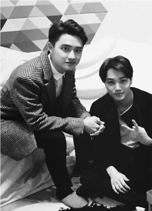 Tumblr Nmn799jovc1qc7gh8o1 540 Kaisoo, Kyungsoo, Chanyeol, - Kpop Idols Boners On Stage (540x750), Png Download