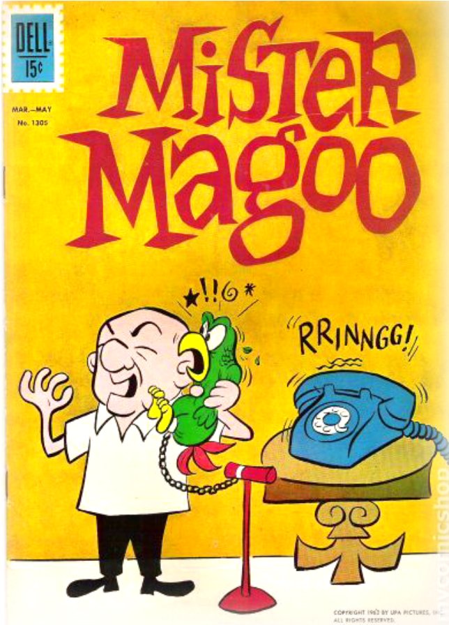 Model Image T Shirt - Mr Magoo Comic (660x957), Png Download