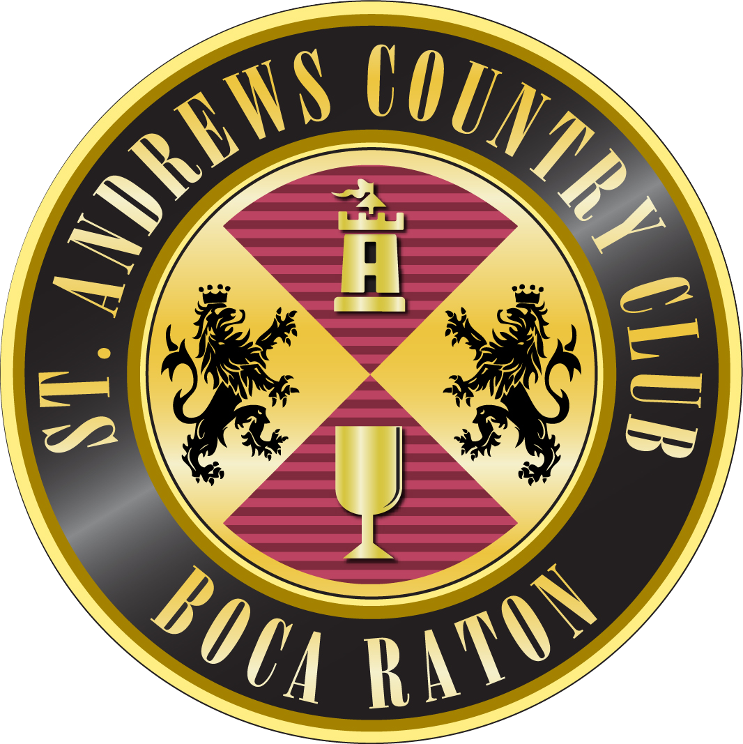 Andrews Country Club Canasta - St Andrews Country Club Emblem (1066x1067), Png Download