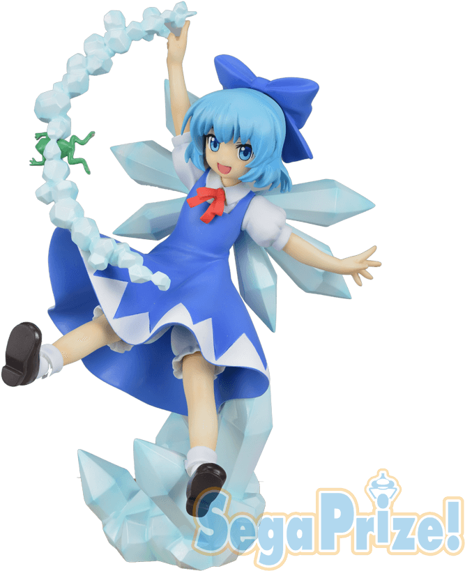 Touhou Project Cirno Pm Figure - Sega (1000x1000), Png Download