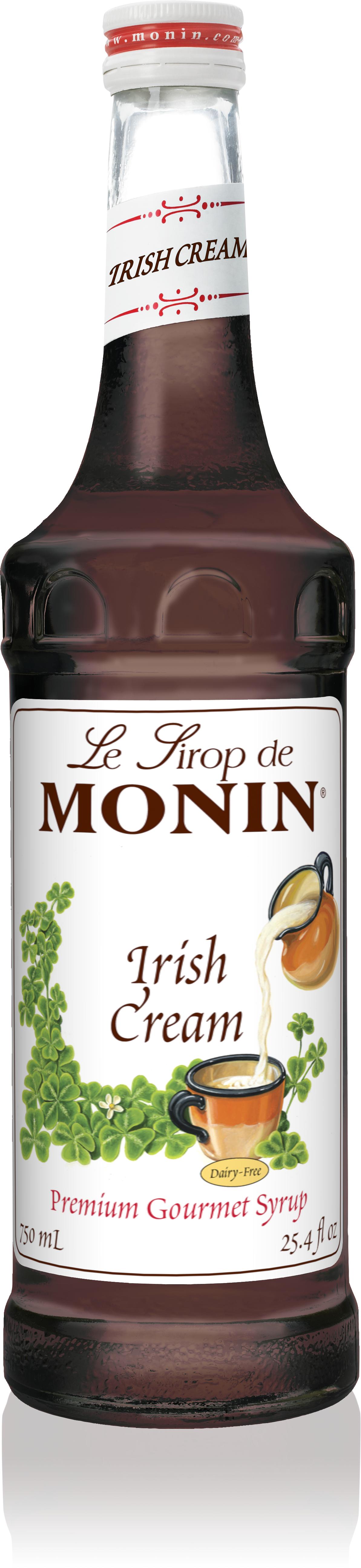 Irish Cream Syrup 1 Litre Plastic Bottle (1193x5183), Png Download