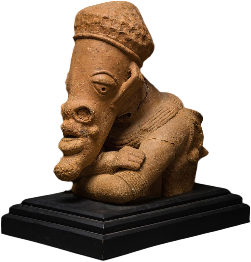 Incredible Monumental Nok Terracotta - Barakat Gallery (937x980), Png Download