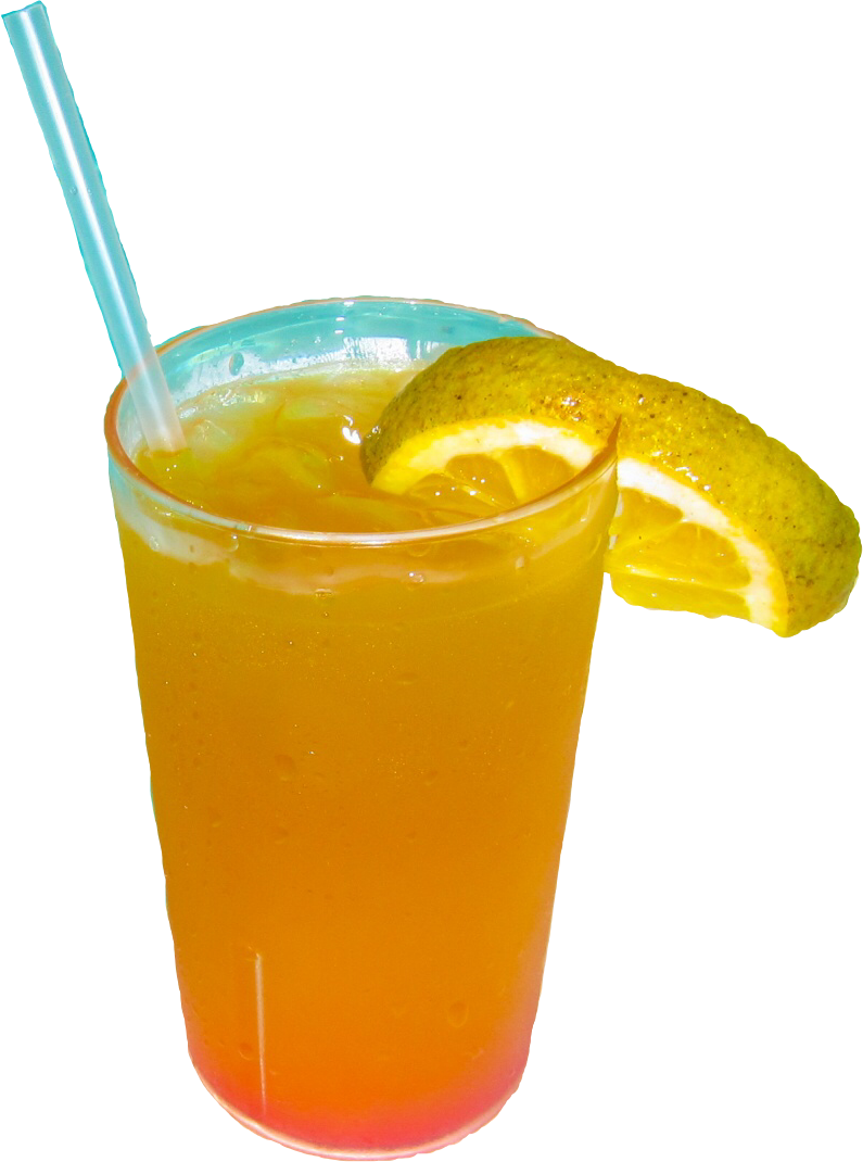 Cocktail Lemon Sticker Summer Tumblr Yellow Aesthetic - Yellow (795x1070), Png Download