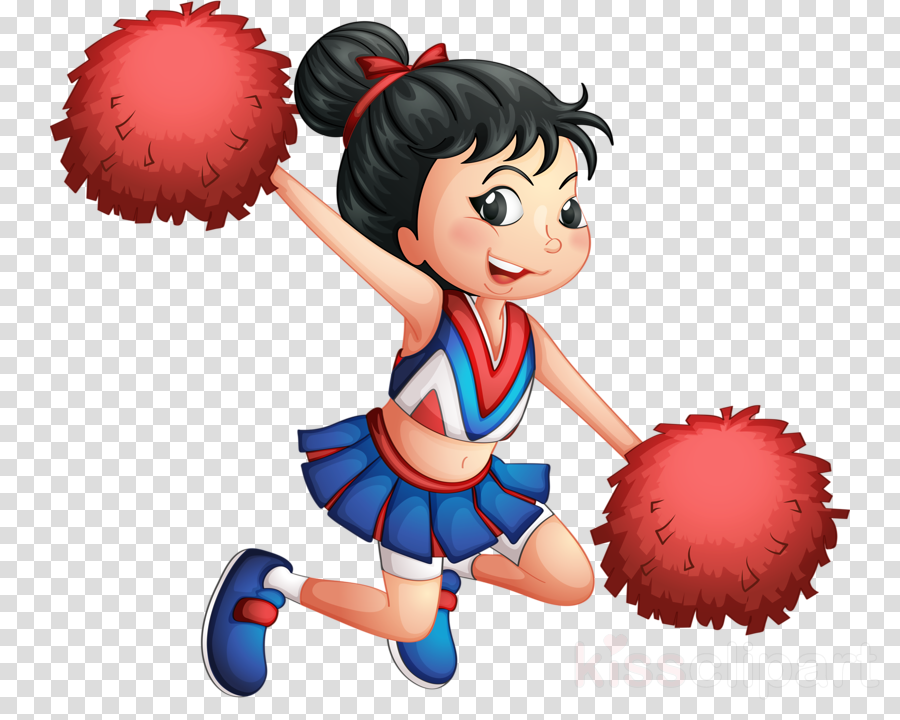 Cheerleading Clipart Cheerleading Dance - Cheering Squad (900x720), Png Download