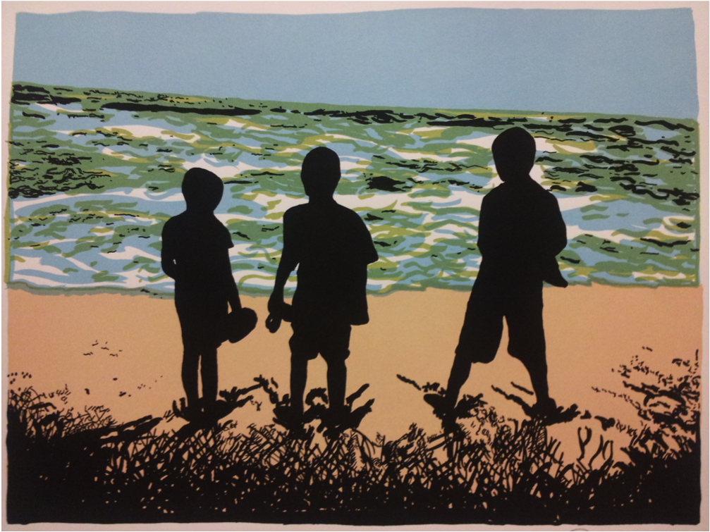 Beach - Sea (1360x755), Png Download