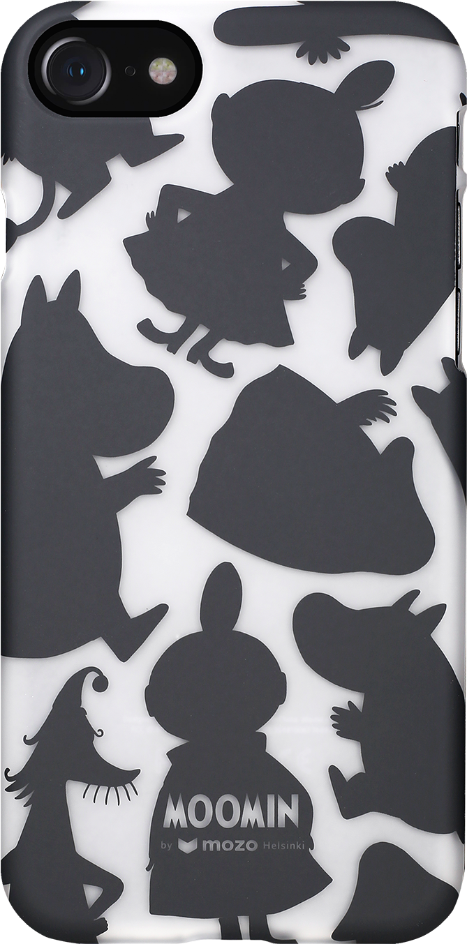 Moomin Back Cover Case For Iphone 7 And 8 - Mobile Phone (1600x1600), Png Download