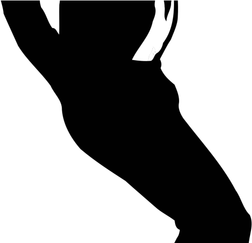 Silhouette Singing Cliparts - Michael Jackson Silhouette (640x480), Png Download