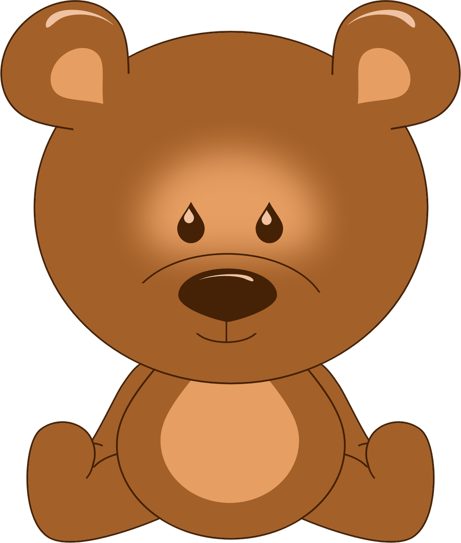 Cub Clipart Teddy Bear - Teddy Bear (900x1059), Png Download