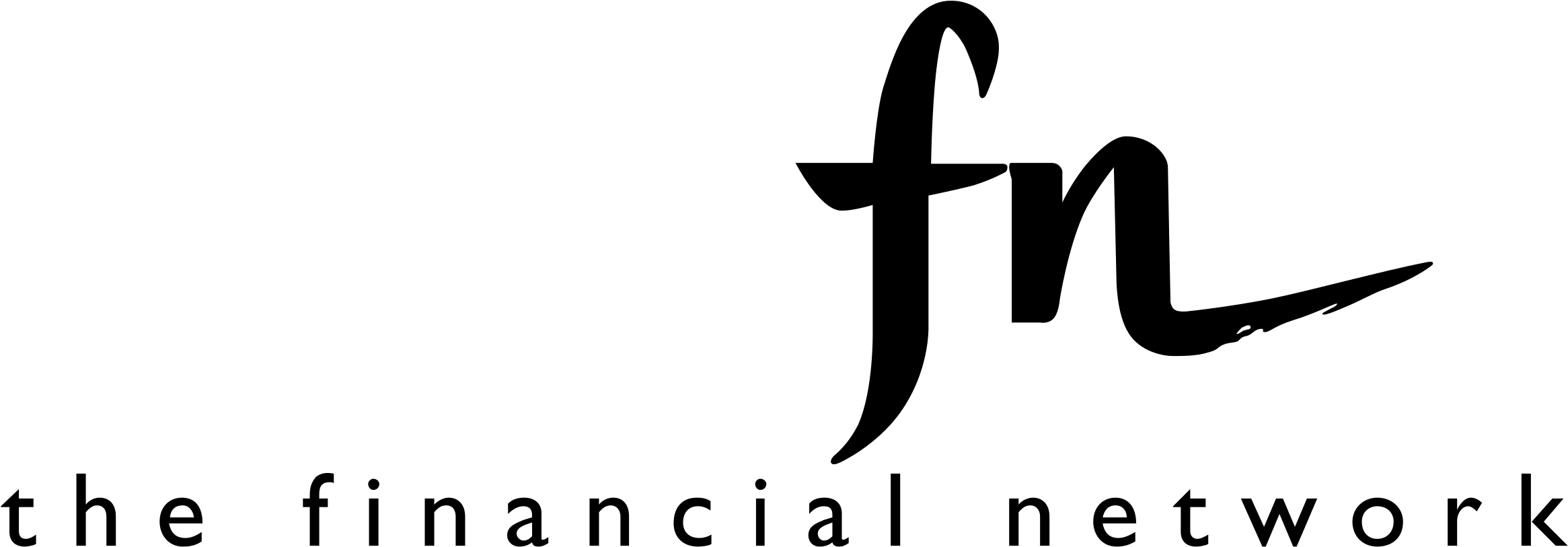 Cnn Fn Logo Black And White - Cnn Fn (2400x2400), Png Download