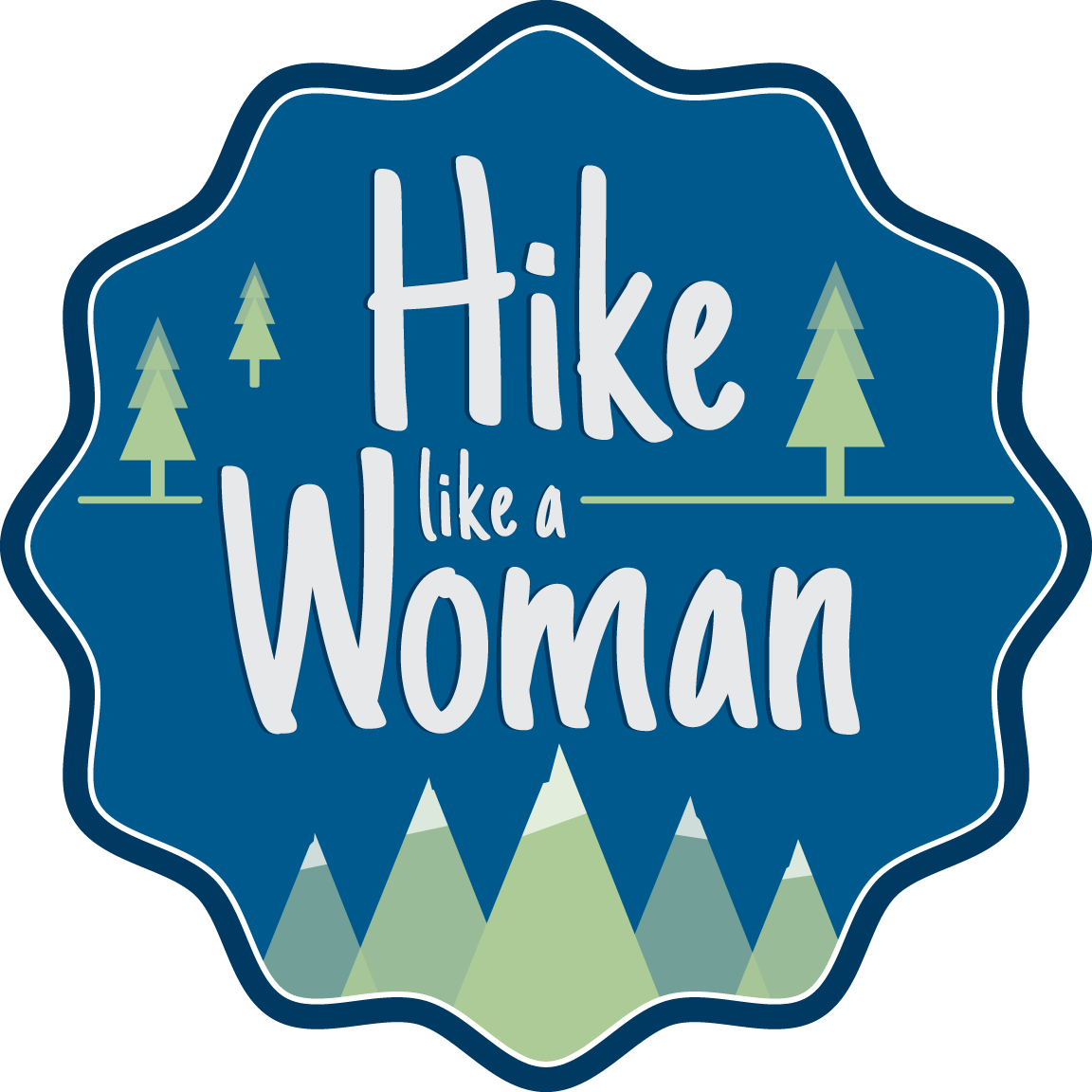 Hike Like A Woman - Hike Like A Woman Tote, Natural (1152x1152), Png Download