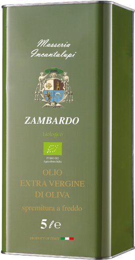 Cans Of Extra Virgin Olive Oil Zambardo 5 L - Oil (567x567), Png Download