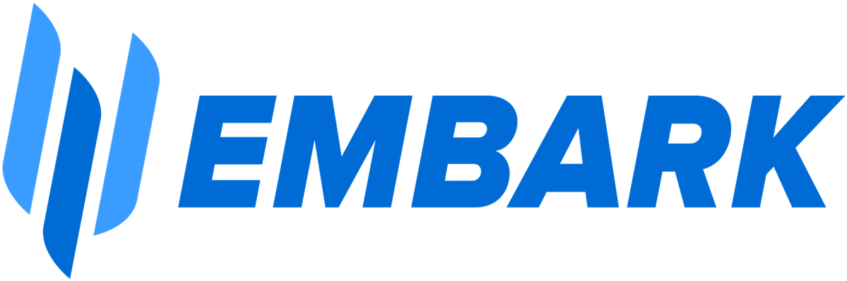 Embark Trucks Logo (1200x600), Png Download