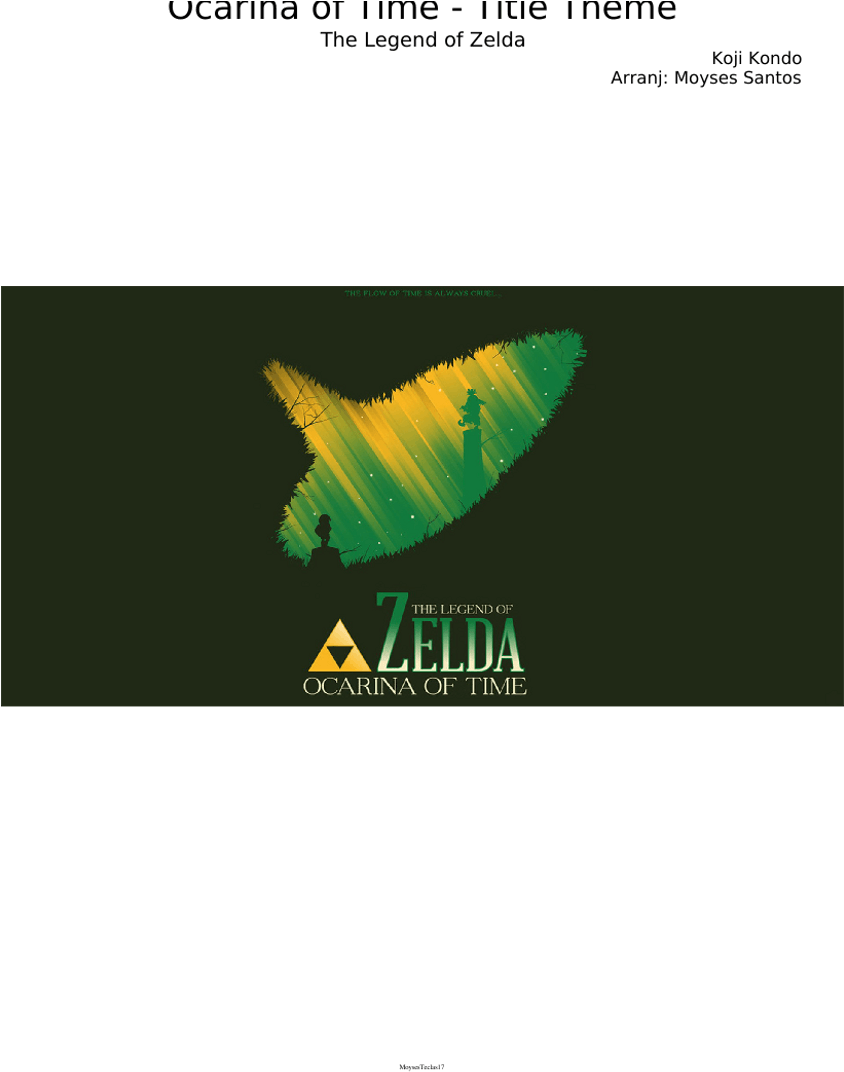 The Legend Of Zelda Ocarina Of Time - Redbubble Ocarina Of Time Vintage T-shirt (850x1100), Png Download