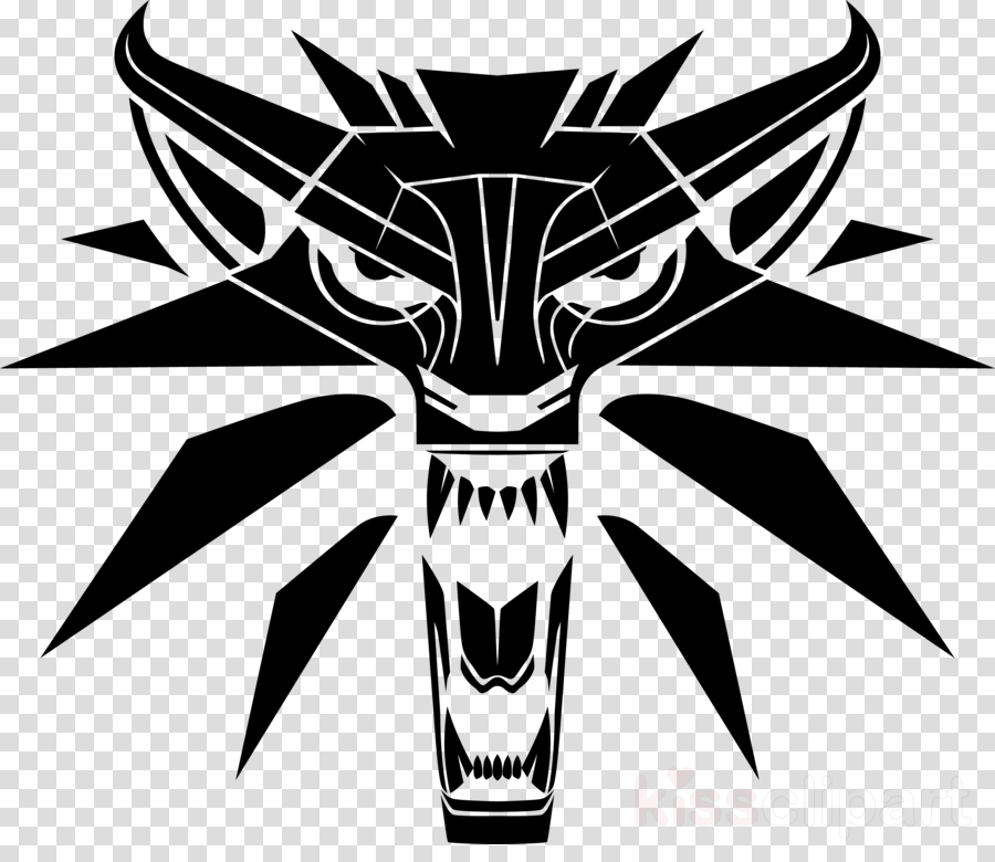 Witcher Logo Png Clipart The Witcher - Logo The Witcher 3 (900x780), Png Download