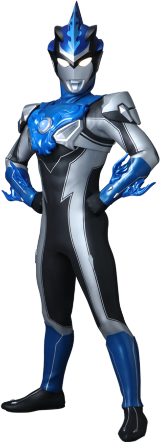 Ultraman Blu (350x901), Png Download