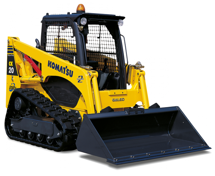6t Track Width - Komatsu Ck 20 (700x575), Png Download