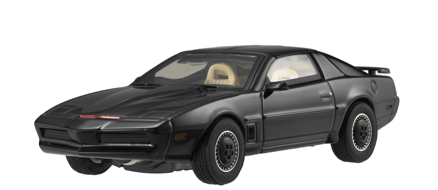 Kitt The Knightrider 1/43 - 1982 Pontiac Firebird Trans Am K.i.t.t. Kitt Cult Classics (900x416), Png Download