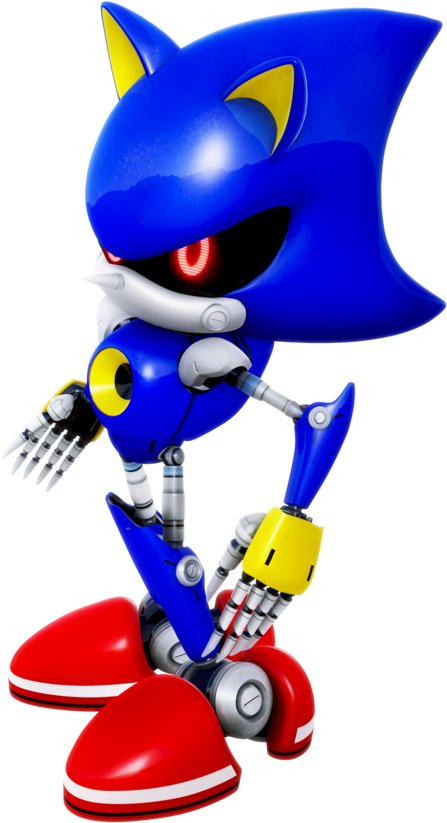 Sonic And Amy, Metal Sonic, And Modern Amy In Her Classic - Sonic The Hedgehog (894x894), Png Download