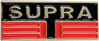 Vintage Supra Logo Pin, Vintage Pin, Peabe, Peabe - Label (800x800), Png Download