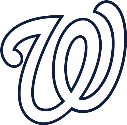 Washington Nationals Logo Png - Washington Nationals Logo Black (500x500), Png Download
