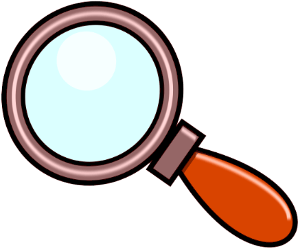 Magnifying Glass - Clip Art Magnifying Glass (500x375), Png Download