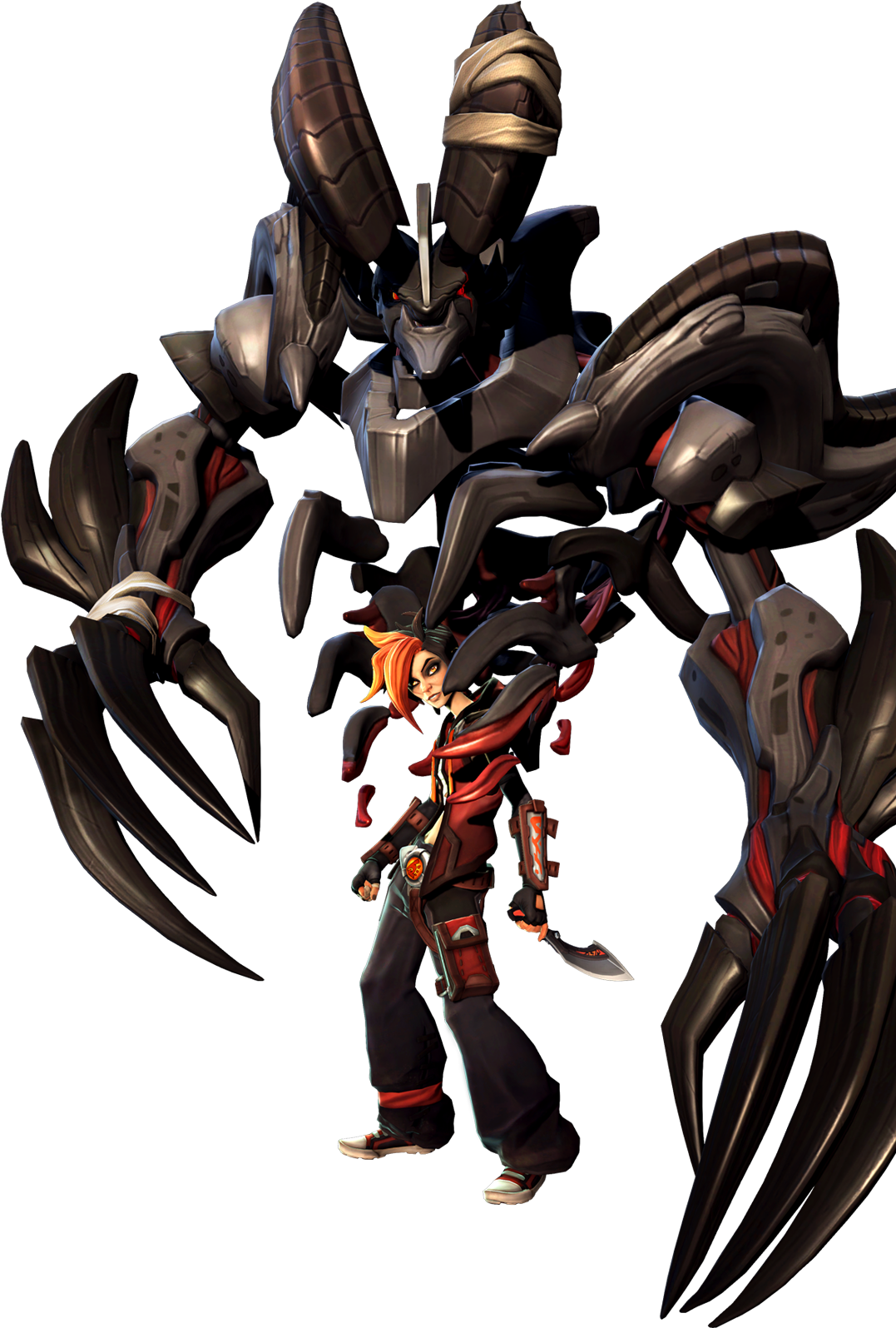 Fight To Protect The Universe's Very Last Star From - Battleborn Shayne And Aurox Fan Art (1600x1600), Png Download