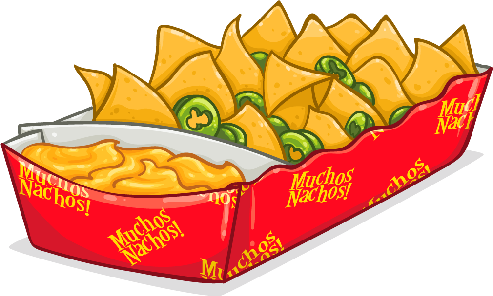 Svg Black And White Stock Collection Of Free High Quality - Nachos Clipart Png (1024x1024), Png Download