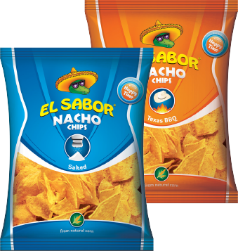 Product Nachos - El Sabor Nacho Chips (339x357), Png Download