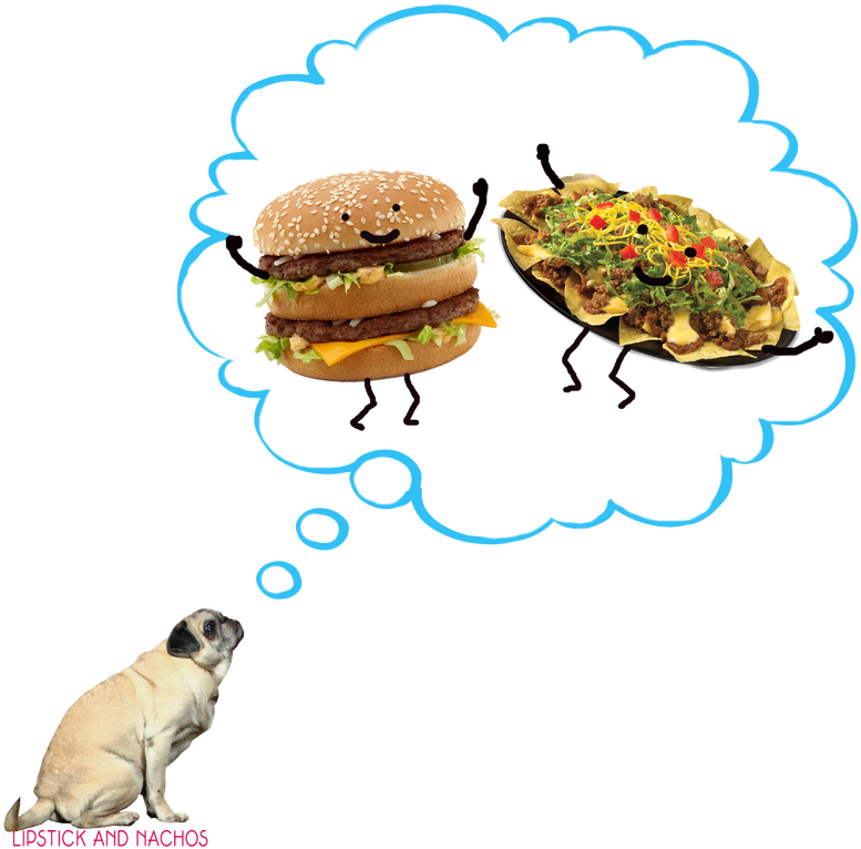 Biggie Mac Nachos - Burgernomics By Richard Reay (825x815), Png Download