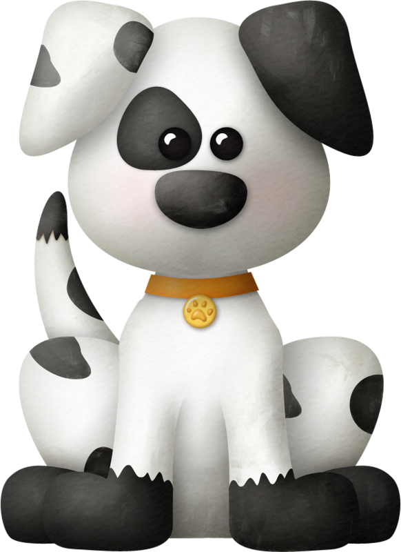 Фотки Dog Clip Art, Dog Art, Dog Crafts, Baby Animals, - Animales De La Granja Animados (582x800), Png Download