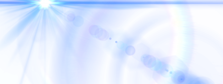 Glare Effect Png - Blue Lens Flare Png Transparent (710x270), Png Download