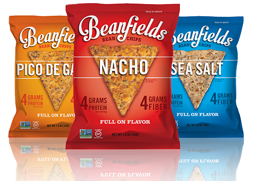 Beanfields Chips Keep On Snacking - Drink (500x356), Png Download
