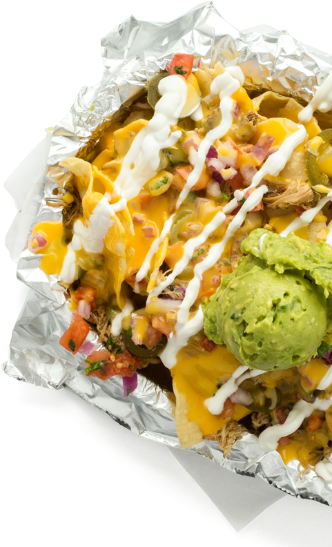 Tray Of Nachos - Nachos (490x800), Png Download