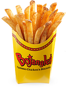 Seasoned Fries - Bojangles Seasoned Fries (460x400), Png Download